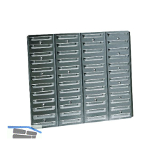 RAACO Wandpaneel BWP 520 x 440 mm mit 48 Schlitzen