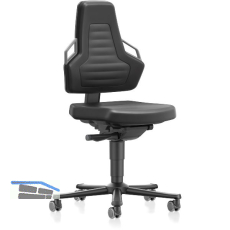 BIMOS Drehstuhl Nexxit 2 Integralschaum mit Rollen