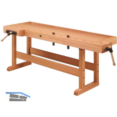 ULMIA Tischler Hobelbank schwere Ausf�hrung 2000 x 640 x 900 mm