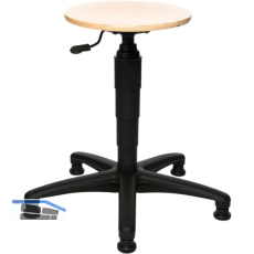 TOPSTAR Drehstuhl Tec60 Buchensitz Gleiter