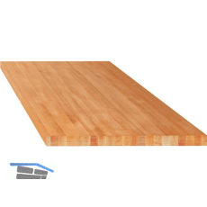 LISTA Buchenplatte 1500x800x50mm