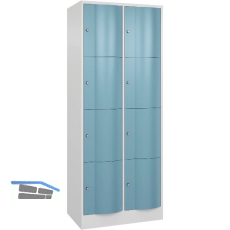 C+P Schlie�fachschrank Resisto 1950 x 772 x 540 mm