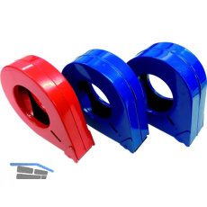 Handabroller Metallgeh�use mit Abschneider f�r Rollenbreite 38 mm