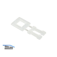 Kunststoffschnallen zum manuellen Verschlie�en von PP-B�ndern bis 12mm 1000 Stk.