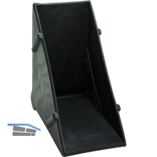 Kantenschutzecke geschlossen schwarz 8 x 50 mm