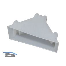 Kantenschutzecke geschlossen mit Druckpolster transparent 25 x 50 mm