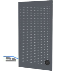 SEMLOC Lochwand 1081 x 602 x 24 mm schwarz