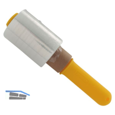 Wickelfolie transparent 100 mm 23 my inkl. Handabroller