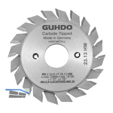 GUHDO HW-Ritzkreiss�geblatt f�r STRIEBIG 80x2,8-3,6x20 mm Z2x10 V/FZ