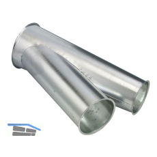 SCHUKO Abzweiger, Durchmesser 250/250/250, L�nge 750 mm