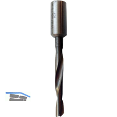 GUHDO VHM Bohrer f�r Sackl�cher Z2+V2, � 8x70 mm / Schaft: 10 x 22 mm - rechts