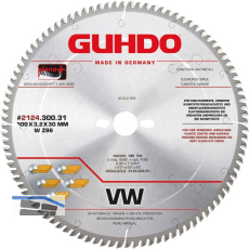 GUHDO HW-Standard-WZ-Kreiss�geblatt 250x3,2x30 mm Z80 - Holz fein - Piano plus