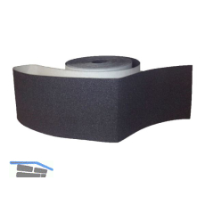 Graphitbelag, Breite 55 mm zu Breitbandschleifmaschinen