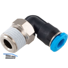 Pneumatik Winkeleinschraubanschluss, Durchmesser DM 4 mm, 1/8"