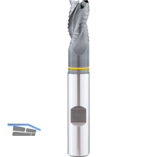 MAYKESTAG VHM-Schruppfr�ser 35� Speedcut-Aluminium, 16,0 mm