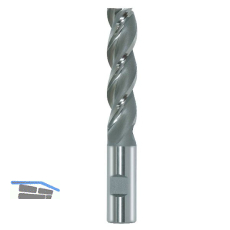 MAYKESTAG Schaftfr�ser HSS-ECo5 20,0 mm DIN 844 L lang zentrumschneidend