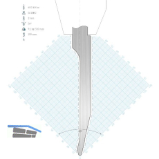 LVD Standard-Oberwerkzeug LVD-Classic-Aufnahme J10 spitz L=550 26� 600kN 12tlg.