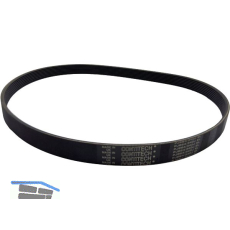 ALZMETALL Keilrippenriemen 8PJ864 zu ALZSTAR 30