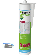 Illbruck GS231 Sanit�r- und Glasbausilikon 310ml silbergrau