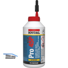 SOUDAL PU-Holzleim Superfast Pro 45P D4 750g 5 Minuten