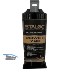 Staloc Power 708 Spezialklebstoff 50ml milchig wei� mit Mischer