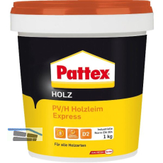 PATTEX PV/H Express Holzleim D2 1kg