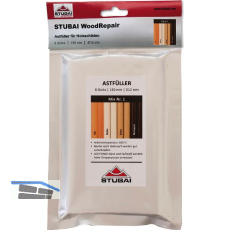 STUBAI WoodRepair 150 mm, 8 Sticks Mix Pack 1