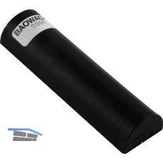 BAO Weichwachsstange - einzeln, Schwarz RAL9005 / 600