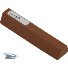 BAO Hartwachsstange - einzeln, Kirschbaum dunkel / 515