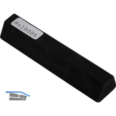 BAO Hartwachsstange - einzeln, Schwarz RAL9005 / 600