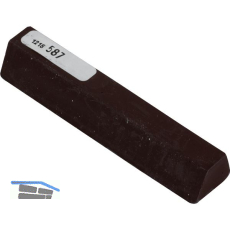 BAO Hartwachsstange - einzeln, Schwarzbraun I / 587