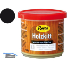 RESTO Holzkitt Schwarz 200g