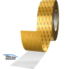 TESA doppelseitiges PET Klebeband 51966 transparent, 12mm x 50 Meter