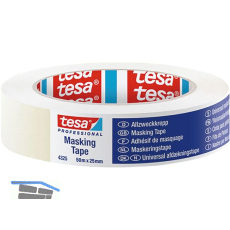 TESA Tesakrepp Abdeckband 4325 30mm x 50 Meter