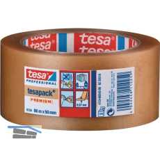 TESA PVC Klebeband 4124 braun 19 mm x 66 m