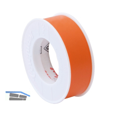 COROPLAST Isolierband 0,10x15mmx10m orange