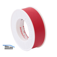 COROPLAST Isolierband 0,10x15mmx10m rot