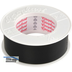 COROPLAST Isolierband 0,10x30mmx25m schwarz