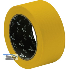 SCHULLER Bauklebeband MASK Q PVC UV-best�ndig und quergerillt 30mm x 33m gelb