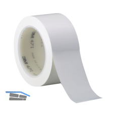 3M Weich-PVC-Klebeband 471 0,12mm x 50mm x 33m wei�