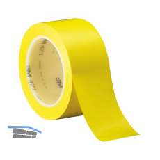 3M Weich-PVC-Klebeband 471 0,12mm x 50mm x 33m gelb