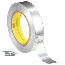 3M Weichaluminium-Klebeband 425, 0,12mm x 50mm x 55m, silber