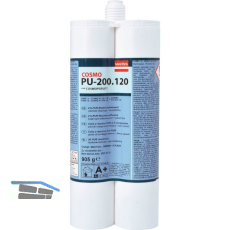 COSMO PU-200.120 2-K-PUR-Reaktionsklebstoff, 2x 310ml 880g perlwei�