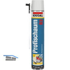 SOUDAL Profi-Montageschaum B3 750ml, - 38L Ausbeute