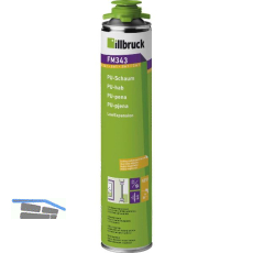 Illbruck FM343 1K-Pistolenschaum B3 850ml (Low Expansion), - 48L Ausbeute