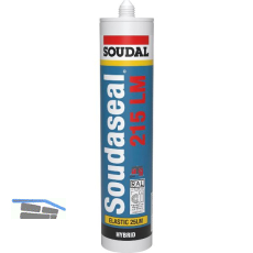 SOUDAL Baudichtstoff Soudaseal 215 LM wei�, RAL-zert 290ml