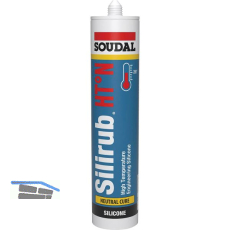 SOUDAL Hochtemperatur-Silikon Silirub HT-N schwarz 300ml