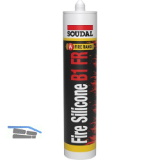 SOUDAL Fire Silikon B1 FR wei� 300ml