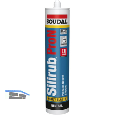SOUDAL Neutralsilikon Silirub PRO N schwarz 300ml