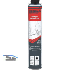INSEBO Profi 1K GunXpert Weichzellschaum, 750 ml, - 38L Ausbeute